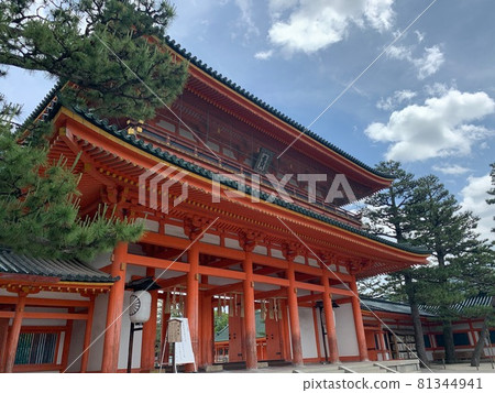 The appearance of Heian Shrine The appearance of Heian Shrine 81344941