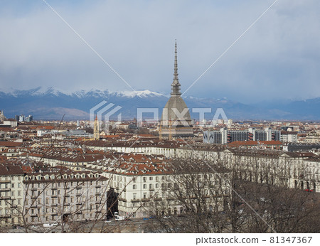 Aerial view of Turin 81347367