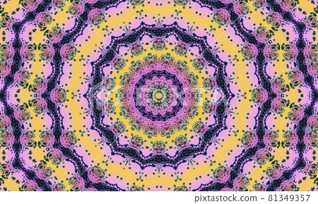 Pink pastel Kaleidoscope Background, Abstract Pattern Art - Minimalist Patterns for Home Decoration, Wall art, Canvas Print, And More 81349357
