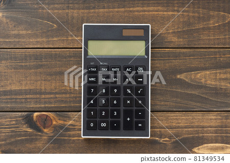 A calculator A calculator 81349534
