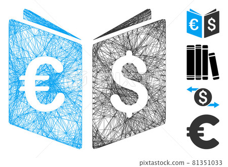 Network Currency Book Vector Mesh Network Currency Book Vector Mesh 81351033