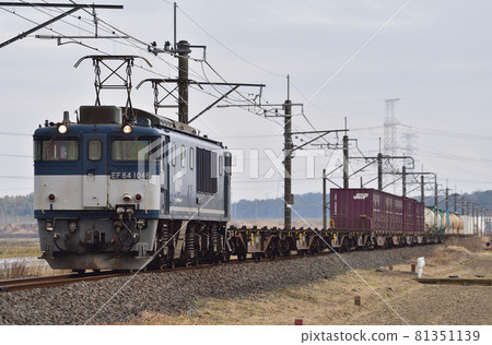 Narita Line Shimosa-Kanzaki-Namegawa JR Freight EF64-1046 (Aichi) 81351139
