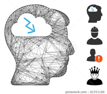 Net Brainstorming Vector Mesh 81351180