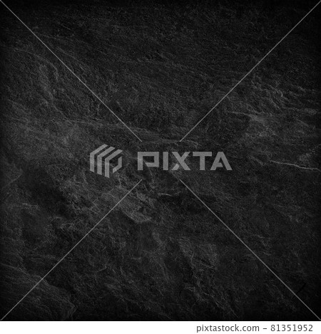 Dark grey black slate background or texture. 81351952
