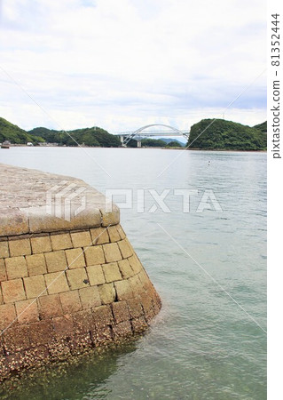 World heritage Misumi West Port scenery World heritage Misumi West Port scenery 81352444