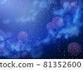 滿天星斗的天空背景 81352600