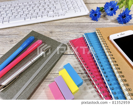 Business office supplies image material 81352959