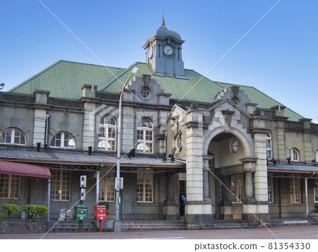 Taiwan Hsinchu City Existing Taiwan's oldest Hsinchu station important cultural property 81354330
