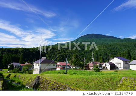 Myoko countryside and Mt. Kurohime 81354779