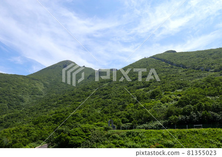 津輕富士 / 磐城山，從日本青森縣第 8 站仰望的山頂 81355023