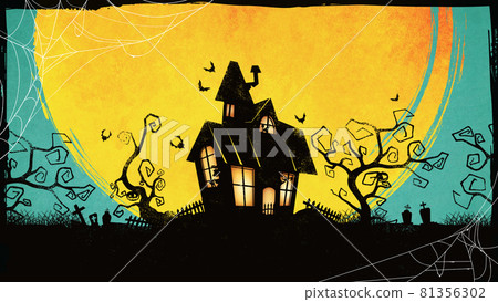Background illustration for Halloween 81356302