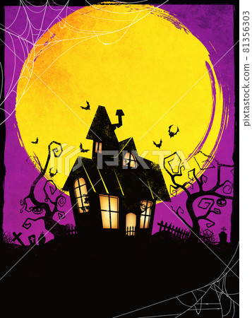 Background illustration for Halloween 81356303