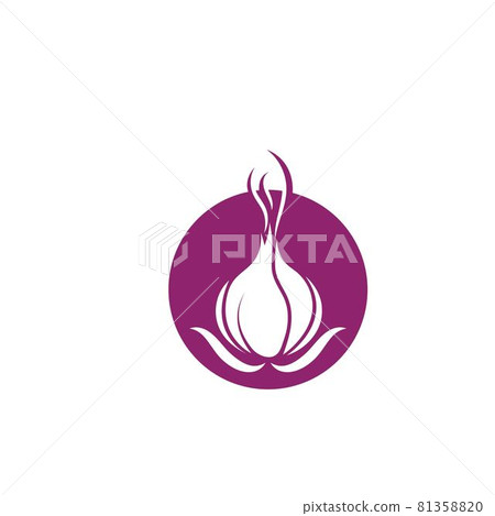 garlic icon vector illustration design garlic icon vector illustration design 81358820