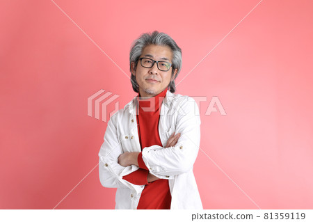 Man on Pink Man on Pink 81359119
