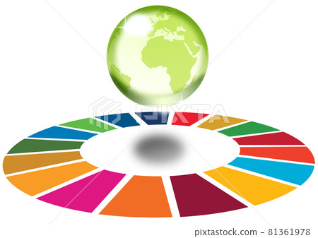 SDGs 圖片（玻璃地球） 81361978