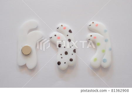 Handmade spotted garden eel magnet magnet 81362908