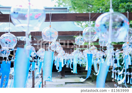 夏日神社的風鈴節 夏日神社的風鈴節 81363999