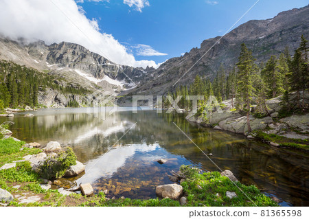 Mountain lake Mountain lake 81365598