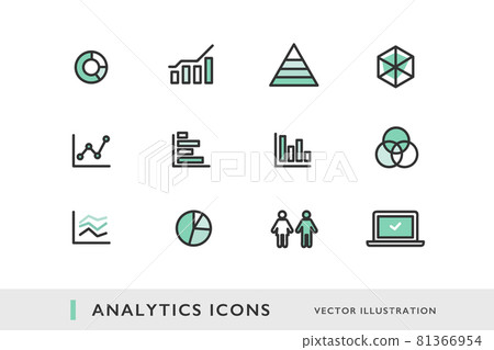信息數據和圖形圖像圖標集素材 81366954
