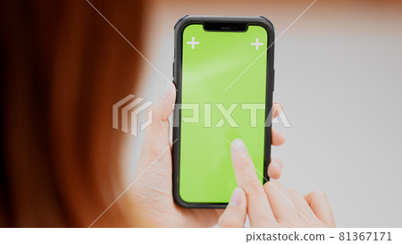 Smartphone chroma key composition image Smartphone chroma key composition image 81367171