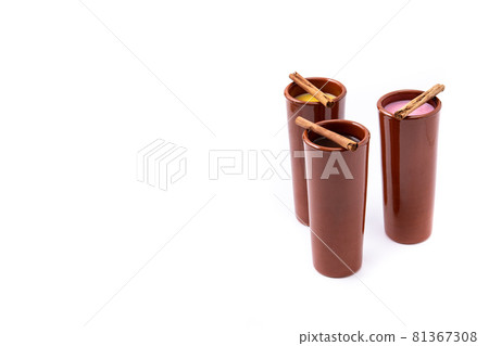 Traditional Mexican atole drink 81367308