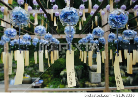 Wind chime festival of Kyoto Shojuin 81368336