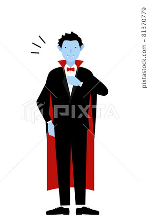 A cartoon of a man standing in front of a house. Count dracula halloween  vampire. - PICRYL - Public Domain Media Search Engine Public Domain Search