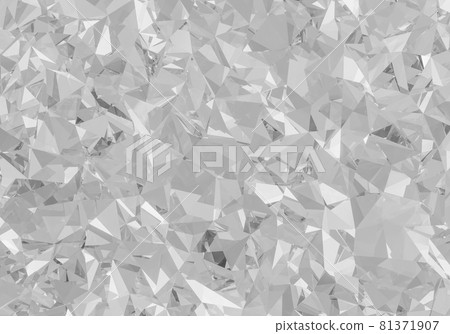 Beautiful 3D Rendered Shiny Diamond in Brilliant Cut on White Background, Crystal Background Beautiful 3D Rendered Shiny Diamond in Brilliant Cut on White Background, Crystal Background 81371907