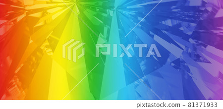 Beautiful 3D Rendered Shiny Diamond in Brilliant Cut on White Background, Diamond Background Beautiful 3D Rendered Shiny Diamond in Brilliant Cut on White Background, Diamond Background 81371933