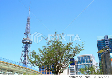 Scenery of Nagoya City, Nagoya TV Tower and Oasis 21 Scenery of Nagoya City, Nagoya TV Tower and Oasis 21 81372865