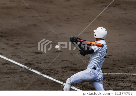 High school baseball game landscape 81374792