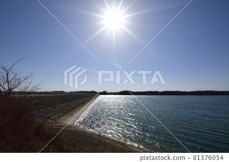 山口水庫和村山水庫及周邊景色 山口水庫和村山水庫及周邊景色 81376054