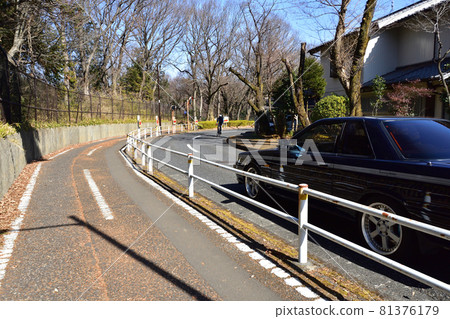 Yamaguchi Reservoir and Murayama Reservoir and surrounding scenery 81376179