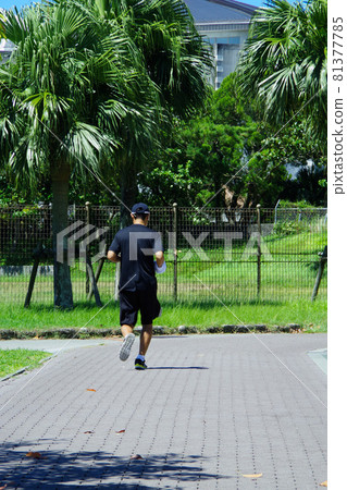 公園慢跑路線橡膠塊健康那霸小野山公園 公園慢跑路線橡膠塊健康那霸小野山公園 81377785