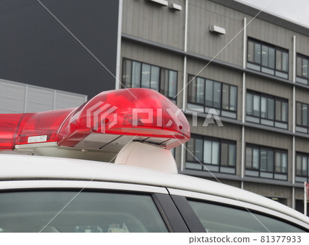 Police car red light police car Police car red light police car 81377933