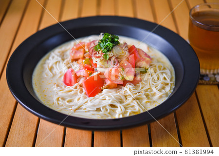 Soy milk spicy bukkake somen 81381994