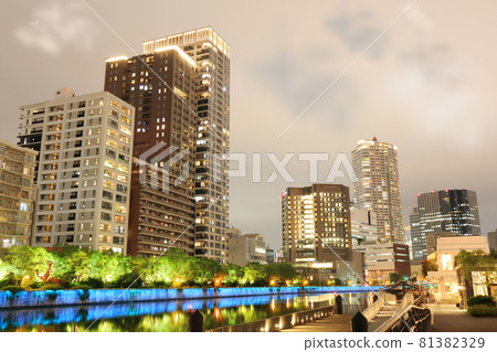 夜景大阪國際會議中心前港水上巴士站 81382329