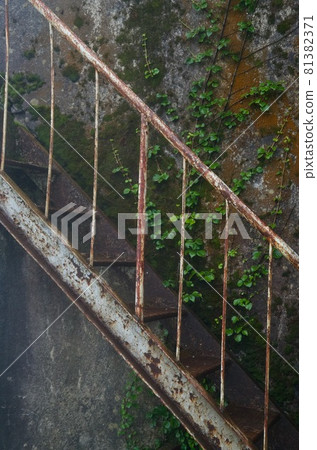 Rusted stairs Rusted stairs 81382371