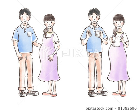 My pregnant wife and husband My pregnant wife and husband 81382696