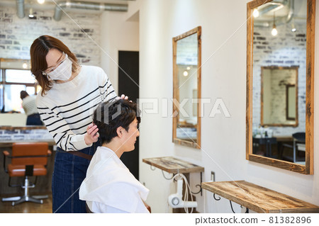 美髮師美髮沙龍感染控制新電暈面罩 81382896