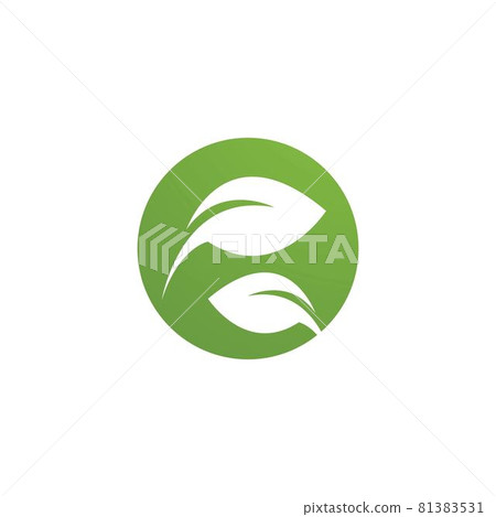 Logos of green Tree leaf ecology Logos of green Tree leaf ecology 81383531