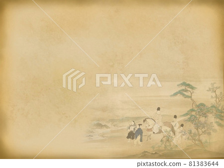 Illustration of Ise Monogatari (early Edo period) 81383644