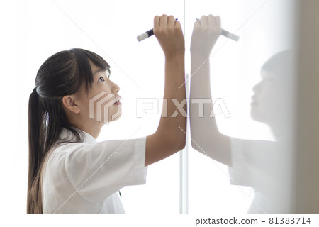 Portrait of junior high school student Portrait of junior high school student 81383714