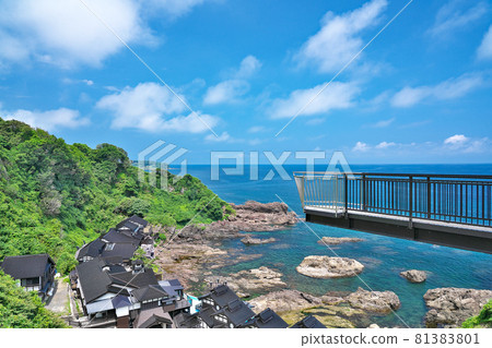【從能登奧能登珠洲岬的風景】石川縣珠洲市三崎町治家 81383801