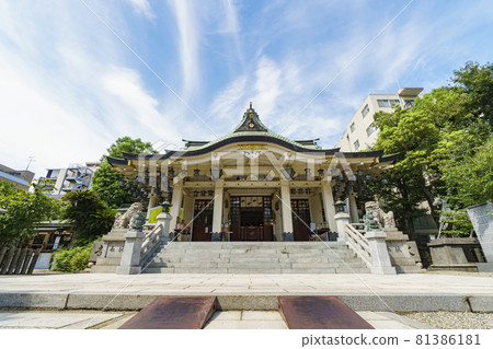大阪，難波八坂神社，大雄寶殿 81386181
