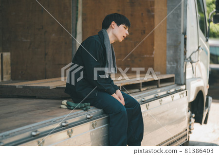 truck driver truck driver 81386403