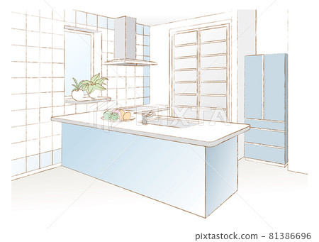 Kitchen vector illustration 81386696