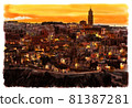 Diocletian's Palace at dusk 81387281