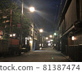 Gion Shirakawa of Kyoto 81387474