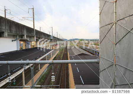 Scenery of Kuroiso Station on the Tohoku Line Scenery of Kuroiso Station on the Tohoku Line 81387566